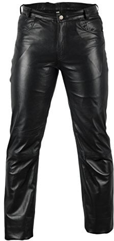 Lammleder Hose Biker Lederhose Bikerjeans Lederjeans Western Style