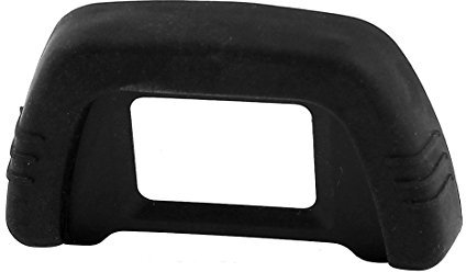 sourcing map Camera Viewfinder Eyecup, Replacement Camera Eyecup Protector Eyepiece DK-21 for Nikon D80 D90 D200 D600 D610 D7000, Soft Rubber Camera Eye Cup Accessories Black