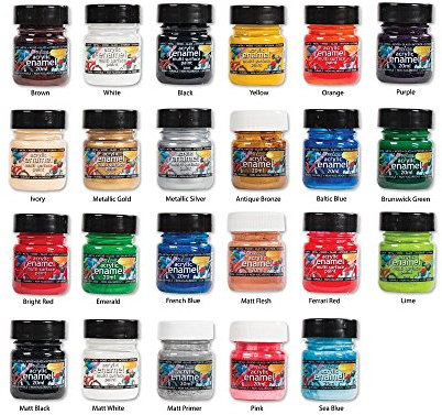 Polyvine Acrylic Enamel 100ml MET GOLD