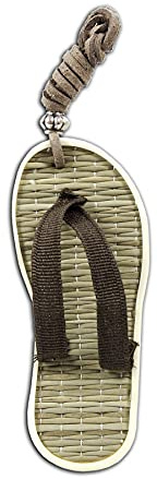 Carlinea 190761 Air Sun Tong aus Stroh, braun, Vanille Monoï