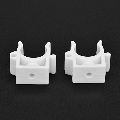 20 stücke Rohrschellen Set, Befestigungsteile Schrauben Uförmige Kombination Feste Clips mit Schrauben 16/20/25 / 32mm(16mm)