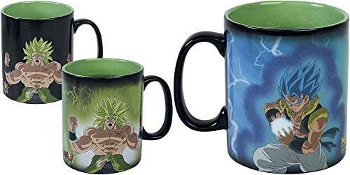 ABYSTYLE - Dragon Ball Super Broly - Taza Heat Change - 460 ml - Gogeta & Broly