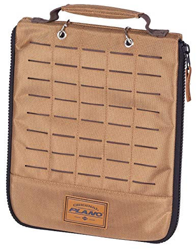 Plano Herren Plabg100 Angeltasche, Khaki mit braunem und schwarzem Rand, Einheitsgröße