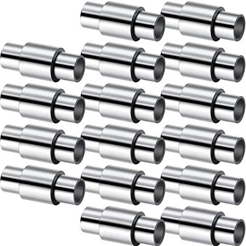 Mudder 16 Stück Skates Abstandshalter Inline-Lager-Achse Aluminium Speed Spacer für 6 mm Achsen Roller