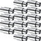 Mudder 16 Stück Skates Abstandshalter Inline-Lager-Achse Aluminium Speed Spacer für 6 mm Achsen Roller