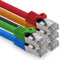 Cable Ethernet CAT.7 para Ordenador, 1 m, 5 Colores, S-FTP LSZH PIMF 10 GB/s RJ45 Macho Cat6a
