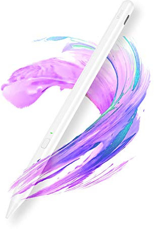 Uogic Stylet numérique Actif magnétique pour iPad, Ultra20 avec rejet de Paume Compatible avec Apple iPad Pro (2018-2021), iPad 6e/7e/8e génération, iPad Mini 5e génération, iPad Air 3e/4e génération