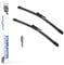 Xtremeauto Replacement Front Windscreen Wiper Frameless Blade Kit - 2x Blades For Vauxhall ZAFIRA MK2 B MPV Jul 2005 to Dec 2015