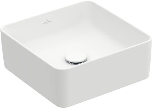 Villeroy & Boch Collaro Aufsatzwaschbecken 38x38x14,5cm Stone White CeramicPlus