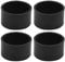 JJSCHMRC Rubber Leg Tip, Rubber Chair Floor Protector, Furniture Hardware Leg Tips Rubber Table Chair Leg Caps Replacement Tips Multipurpose Feet, Ferrules End Caps(size:32mm,4pcs)