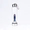 550Ml Natürliche Kristallwasserflasche Farb-Fluorit-Kristall-Quarz-Elixier-Wasserflasche Mit Natürlichem Crystal Point Healing Obelisk Wand Stick Reiki Energy Edelstein-Infundierte Wasserflasche