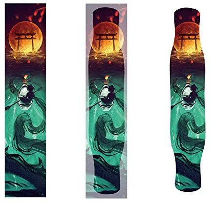 KACBRU 120 * 25cm(48X10inch) Skateboard Grip Tape Skateboard Aufkleber Bubble Free Waterproof Longboard Griptape Skateboard Grip Tape CA332 Skateboard Longboard Skateboard Aufkleber