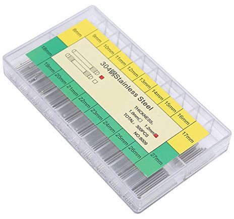 ZJchao Perno per Orologio, Perno di Attrito, Barra di Attrito, Cinturino per Barra di Attrito, Perno per Orologio, Sostituzione Barra di Attrito, Spessore 1,2 Mm, Cinturino per