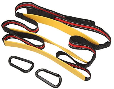 Extension Rope Ladder Climbing Rope Boarding LadderExtension Rope Ladder, Boat Rope Ladder Anti Slip Lightweight 3 Step Rope Ladderfor MotorboatLadders
