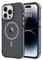 LLZ.COQUE Magnetic Case for iPhone 14 Pro, Translucent Matte Anti-Slip Phone Case, Military Grade Protection Rugged Shockproof Durable Cover for iPhone 14 Pro, Grey