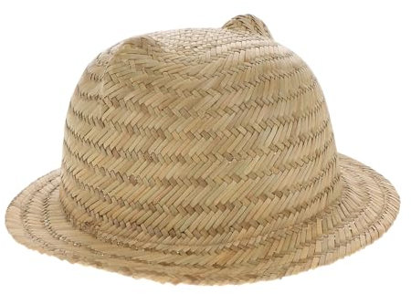 TOYANDONA Chapeau de pour Enfant Chapeau de fête Chapeau de pêche Chapeau de Soleil en Chapeau Pare-Soleil Chapeau de Enfants Chapeau de Fermier Olive Green