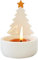 Ceramic Candle Holder - Christmas Tree Candle Holder, Scented Candle Cup, Decorative Embellishment, Home Candle, Aromatherapy Gift, Festive Atmosphere, Lamp Ornament, Candle Holder