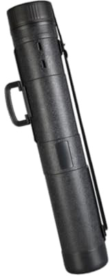 Amagogo Posterröhre mit verstellbarem Riemen, Transportröhre zur Aufbewahrung von Kunstwerken und Postern, zum Transportieren von Dokumenten, Blaupausen, 14cm L 78 to 140 cm