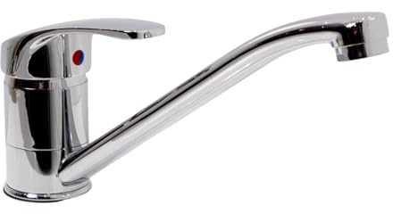 Liquida VS626CH Single Top Lever Kitchen Mixer Tap in Chrome