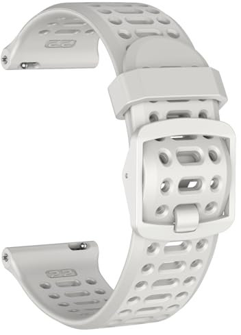 MYSNBKN 22mm Uhrenarmband für Coros Pace 3/ Apex 46mm/ Apex 2Pro/ Apex Pro Uhrenarmband, Ersatzarmband aus weichem Silikon für Coros