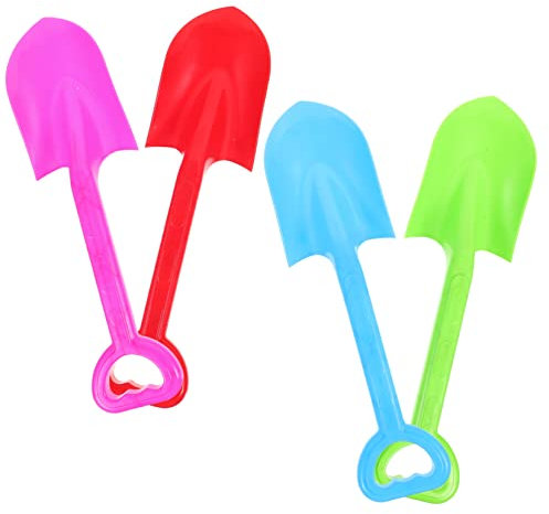 BESTonZON 4 Piezas Juguete De Pala De Arena para Mini Palas De Juguete Coloridas para Herramientas De Jardinería para Exteriores Playa