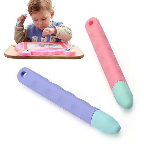 Pack de 2 lápices para niños para Pantallas táctiles, lápiz táctil para niños, lápiz para Tablet para niños,Compatible con Tablets, iPad, iPhone, Kindle, Amazon Fire HD 8, Tablet p