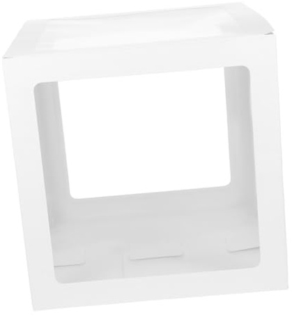 Warmhm Scatola Trasparente per Palloncini Decorativi Contenitore per Matrimoni e Compleanni Design Elegante e Resistente per Eventi Festivi e Shower