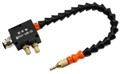 CNC-Kühlsprühgerät CNC-Kühlmittelnebel-Kühlsystem, Drehbank, Fräsbohrwerkzeug, Schmiersprüheinheit, Graviermaschine for 8-mm-Rohr(Micro 320mm)