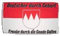 Flagge Deutschland Franke durch die Gnade Gottes - 90 x 150 cm