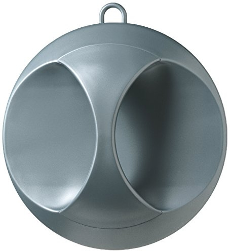 Comair 3011986 Kabinett-Spiegel Elegant matt, 25 cm, silber