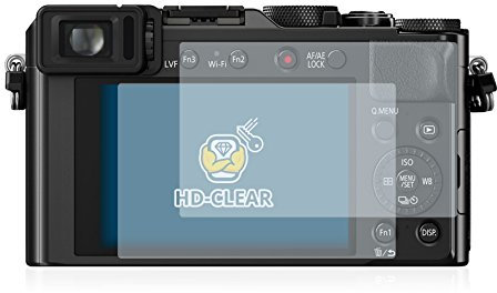 BROTECT (2 Stück Schutzfolie für Panasonic Lumix DMC-LX100 Displayschutz Folie Made in Germany, Ultra-Klar