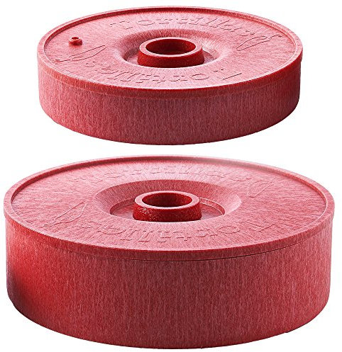 Calentador de tortillas, servidor de tortillas, soporte para tortitas, una combinación grande y una pequeña, recipiente de alimentos, perfecto para mantener tortillas, panqueques, gofres calientes,