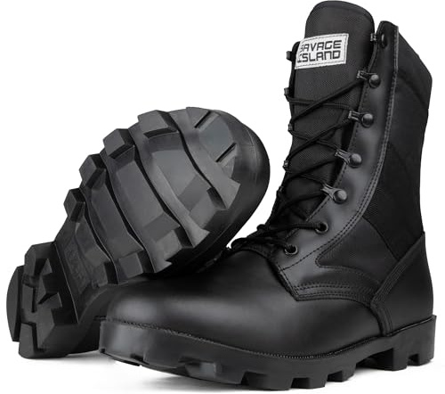 Savage Island Combate Ejército Botas Militares