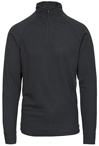 Trespass Adults Unisex Wise360 Quick Dry Base Layer Top (M) (Black)