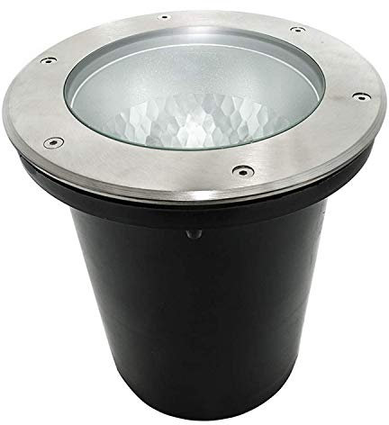 Spot piétinable LED E27 spot 35 W encastrable terrain jardin IP65 230 V trou 19 cm