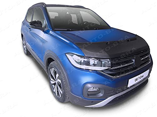 AB3-00433 Auto Bra kompatibel mit VW Volkswagen T-Cross Bj. seit 2018 Haubenbra Steinschlagschutz Tuning Bonnet Bra