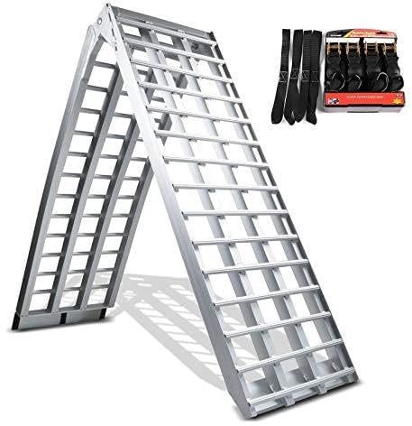 Auffahrrampe + Spanngurte CS5 für Triumph Rocket III/Classic