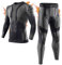 MEETYOO Thermounterwäsche Set Herren, Innenfleece Lange Funktionsunterwäsche Atmungsaktiv Winter Skiunterwäsche Sport Kompressionsanzug für Workout Skifahren Laufen Radsport Wandern
