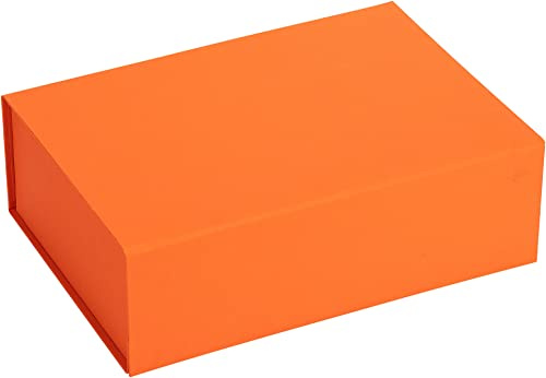 ADEL DREAM Faltende Geschenkbox für Kleidung (2 Stück, Groß Orange)