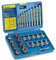 THINKPRO 30-teiliges Bolzenausdreher-Set und Bohrer-Set, Multi-Spline-Schraubenausdreher, einfach herausgebrochenes Radmutter-Auszieh-Steckschlüssel-Set für beschädigte, Muttern und Schrauben, Bolzen