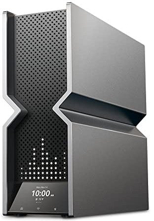 TP-Link Quad-Band BE24000 WiFi 7 Router Archer BE900 | 16-Stream | 1× 10G Port, 1× 10G SFP+/RJ45-Port, 4× 2,5G Ports, 1× 1G Port | 2× USB Ports | LED-Bildschirm und Touchscreen