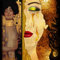 time4art Gustav Klimt Print Canvas Bild Judith und Tranen auf Keilrahmen Leinwand verschiedene Größen (60x60cm)