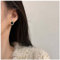Inateannal Kristall Onyx Ohrstecker Schwarz Edelstein Ohrringe Gold Oval Onyx Ohrringe Schwarz Cz Strass Ohrstecker Schmuck Für Frauen Und Mädchen