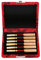 Oboenrohr Box, Hölz Oboe Reed Case Rohretuihalter, Aufbewahrungsbox für 6 Stück Oboenrohre