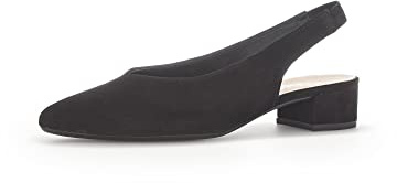 Gabor Damen Slingpumps, Frauen Absatzschuhe,Heels,hochhackige Schuhe,stoeckelschuhe,Ausgehschuhe,Abendschuhe,Court Shoes,schwarz,37.5 EU / 4.5 UK