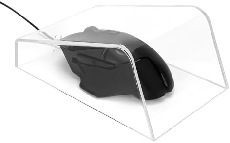 GEEKRIA Maus-Staubschutz, Acryl-Material bietet staubdicht (Clear)