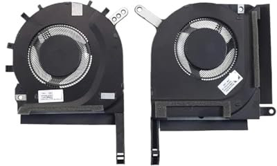WOMELF Ventilador de refrigeración GPU for CPU de ordenador portátil, Compatible con Asus 2021 TUF Gaming A15 FA506Q FA506QR FA506QM F15 FX506H FX506HM FX506HCB 13NR0600T05011 (Color : CPU GPU Fan)