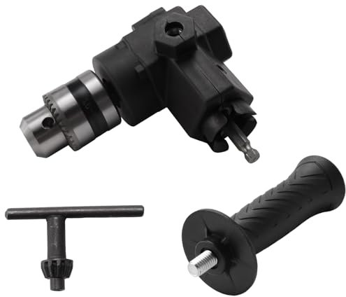 Wiedfedy 90 Degree Handle Right Angle Bend Extension Chuck Drill Adapter Power Tool Accessories