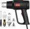 Decapeur Thermique 2000W,Décapeur Thermique Professionnel avec Température Réglable de 50 ℃ à 650 ℃, 2 Volumes D'air,Adapté pour L'élimination de la Rouille et la Décongélation,8 Accessoires