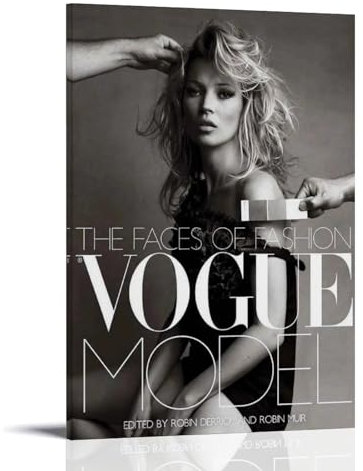 LETOOUY Fashion Magazine Cover Vogue Model Poster Dekorative Malerei Leinwand Wandkunst Wohnzimmer Poster Schlafzimmer Malerei,Wandkunst Bilddruck Moderne Familienzimmer Dekor 24x36inch(60x90cm)